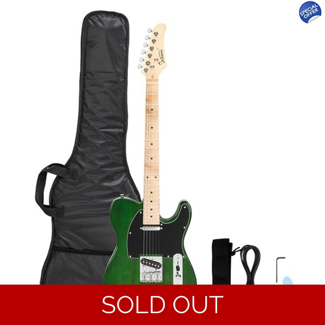 product Image for GTL Maple Fingerboard Electric Guitar Green
